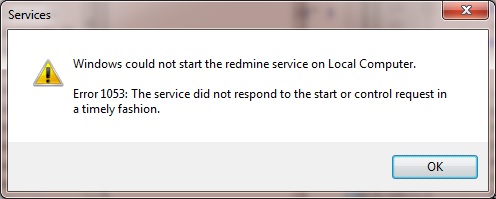 error 1053