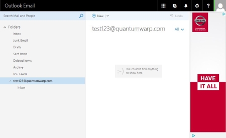 Outlook.com - POP3 separate folders